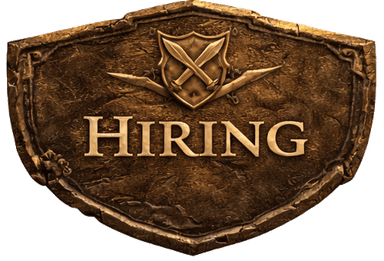 Hiring status badge